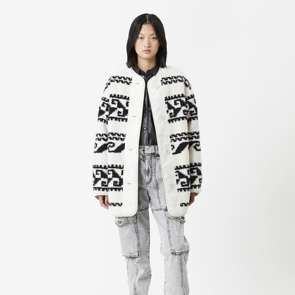 Isabel Marant Jackets & Blazers - Isabel Marant Himemma Fleece Coat